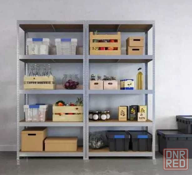 Стелаж  металевий 179 x 90 x 40 см  (175 kg ) Стеллаж  RYLE Херсон - изображение 3