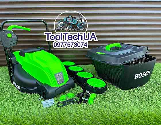 Эффективная электрическая газонокосилка BOSCH 2000W Газонокосилки 35L Херсон