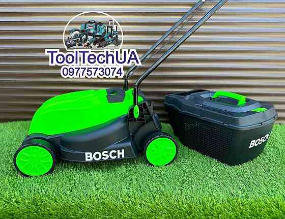 Эффективная электрическая газонокосилка BOSCH 2000W Газонокосилки 35L Херсон