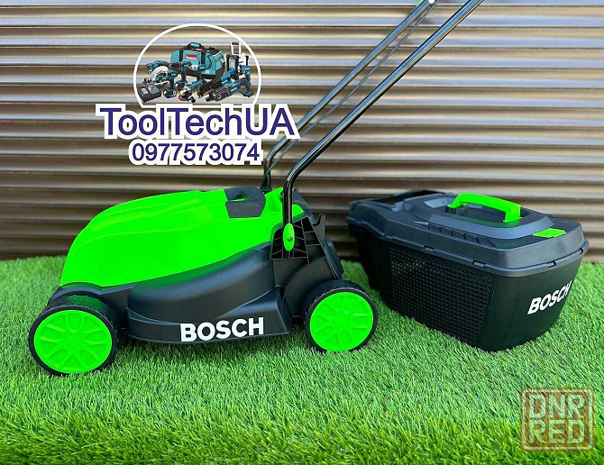 Эффективная электрическая газонокосилка BOSCH 2000W Газонокосилки 35L Херсон - изображение 5