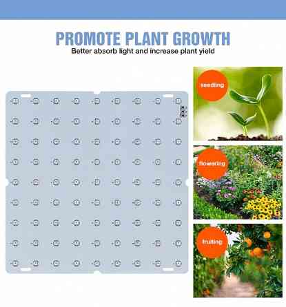 Фито лампа для растений,цветов ,вазонов 40w 169led grow Херсон