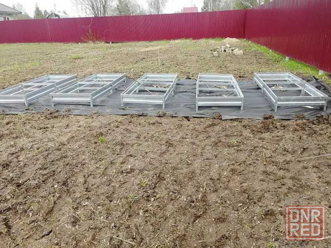 Металеві грядки, бордюр, клумба збірна ЛЮКС висока высокая грядка Херсон - изображение 4