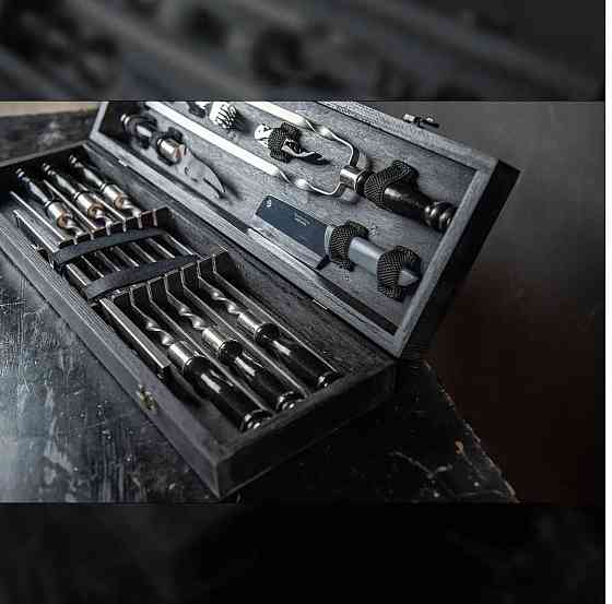 Набор 6 шампуров для шашлыка Grills G 10, ножи, вилки Львов, самовывоз Херсон