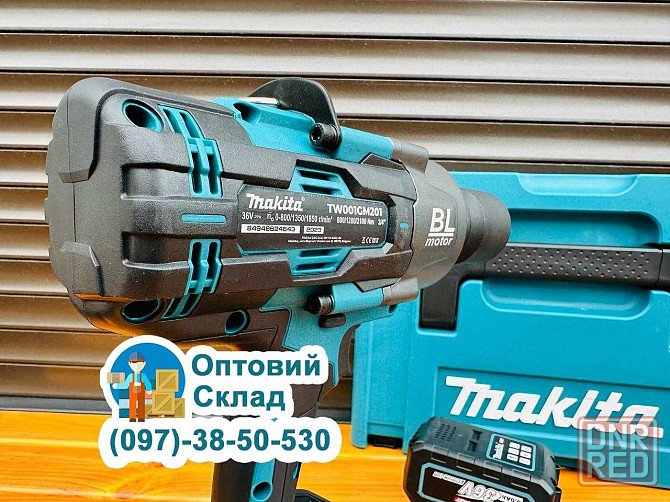 Ударний Акумуляторний Гайковерт Makita DTW2100 XGT Квадрат 3/4 36V-9Ah Херсон - изображение 4