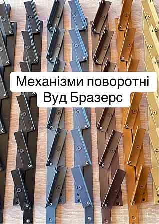 Поворотные механизмы Вуд Бразерс для уличных жалюзи в беседку Херсон