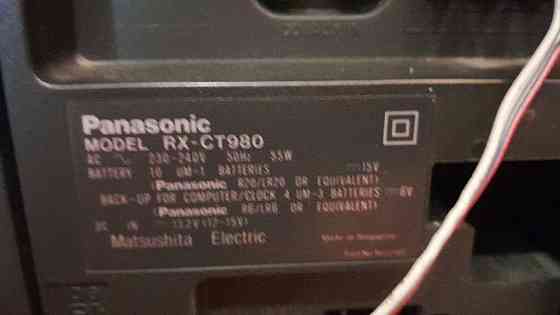 panasonic rx-ct980, винтажная магнитола Донецк