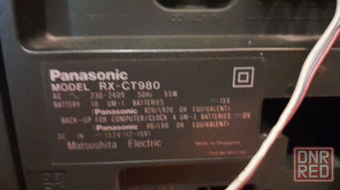 panasonic rx-ct980, винтажная магнитола Донецк - изображение 6
