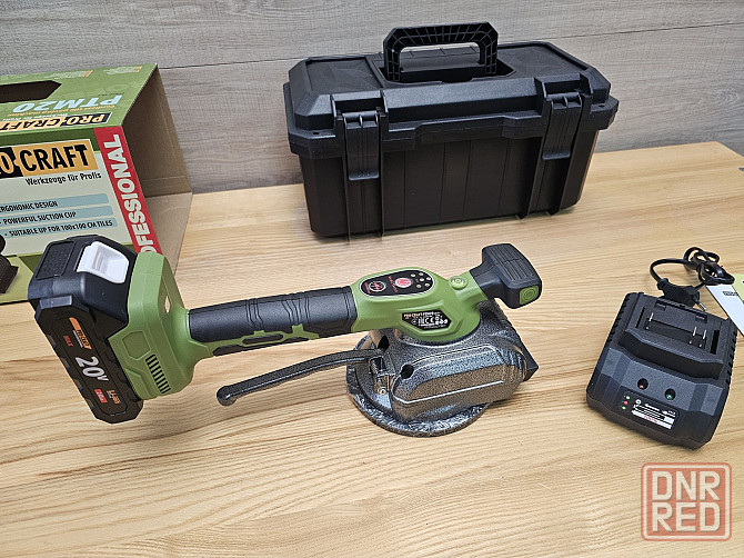 Виброприсоска ProCraft +Кейс Аккумуляторная Присоска для Укладки плитк Запорожье - изображение 8