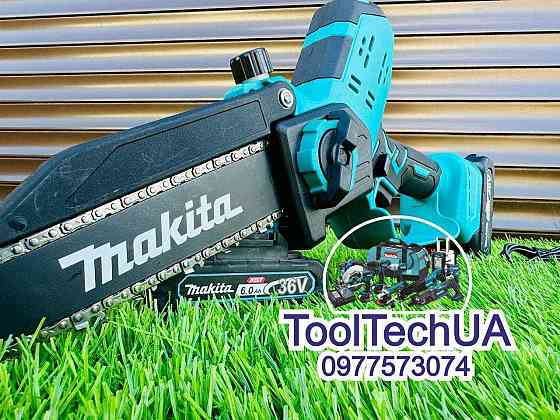 Мини цепная пила Аккумуляторная Makita (шина 20Cm ) Автоматична подача Запорожье