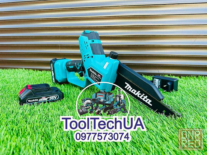Мини цепная пила Аккумуляторная Makita (шина 20Cm ) Автоматична подача Запорожье - изображение 4