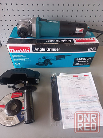 Угловая шлифмашина Makita 9565CVR – 1400 Вт, регулятор оборотов, ОРИГИНАЛ Херсон - изображение 1