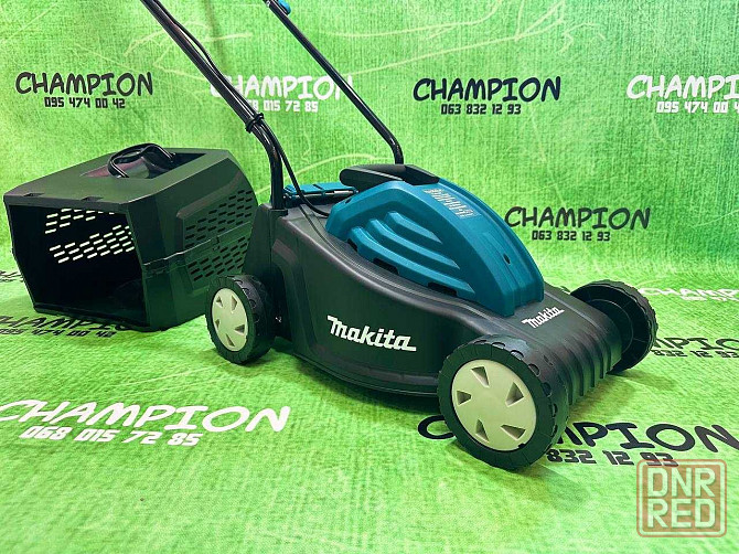 Мережева Газонокосилка Makita 2500Вт Електрична газонокосарка 32мм 35л Запорожье - изображение 2