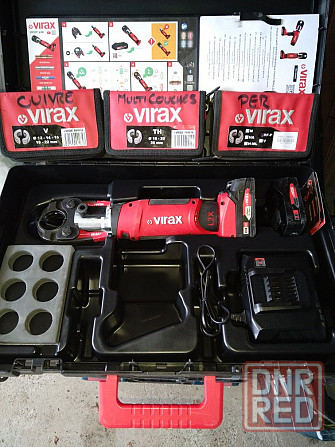 Прес Virax Viper L2X + насадки ТН, V, RF-P Запорожье - изображение 1