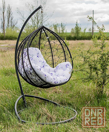 Акция! Гарантия. Подвесное кресло кокон из ротанга. Садовая качеля. Запорожье - изображение 5