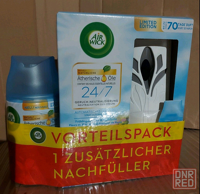Автоматический освежитель воздуха Air Wick/Порошок Ariel universal/color Запорожье - изображение 1