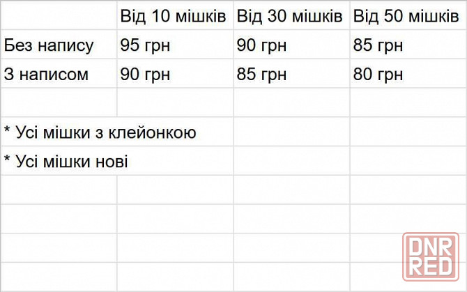 Новые Биг-Бег мешки на 1 тонну (1000 кг) Запорожье - изображение 4