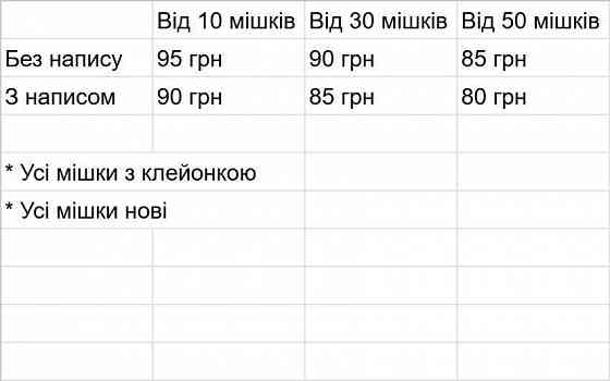 Новые Биг-Бег мешки на 1 тонну (1000 кг) Запорожье