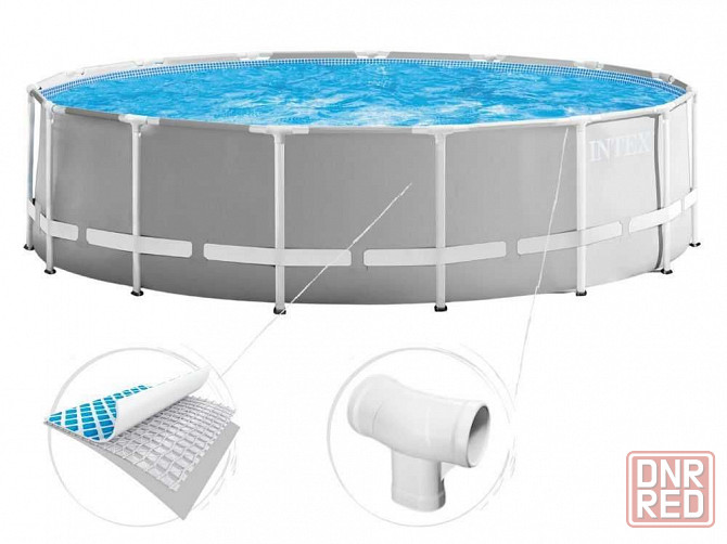 Каркасный бассейн Intex 26726 Размер 457*122 см Полный комплект 16805л Запорожье - изображение 5