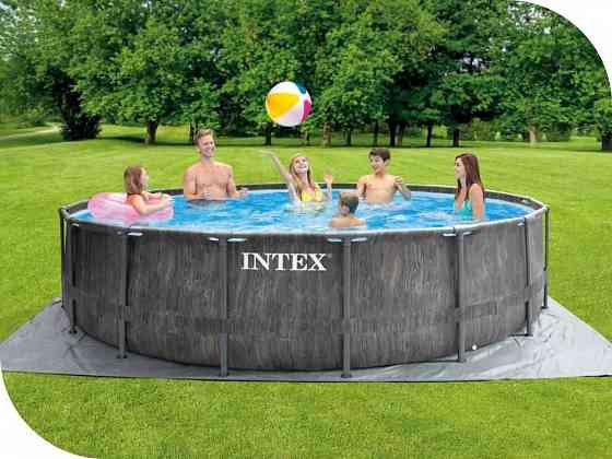 Каркасный бассейн Intex 26742 Размер 457*122 см Полный комплект 16805л Запорожье