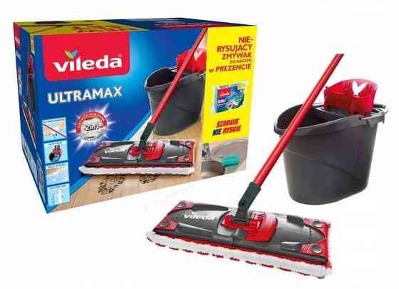 Vileda Mop Easy Wring  Clean TURBO Набор для уборки. Ведро + швабра Запорожье