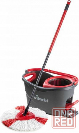 Vileda Mop Easy Wring  Clean TURBO Набор для уборки. Ведро + швабра Запорожье - изображение 2