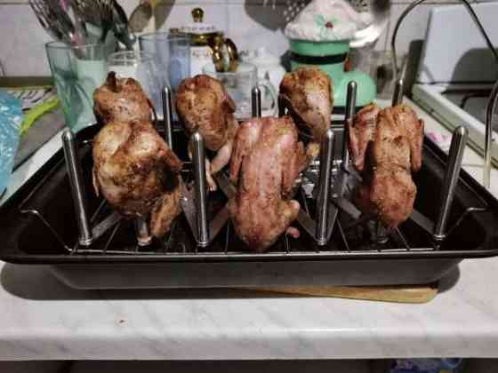 Подставка под ребра рыбу для гриля Weber духовки барбекю BBQ копчения Запорожье
