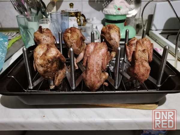 Подставка под ребра рыбу для гриля Weber духовки барбекю BBQ копчения Запорожье - изображение 6