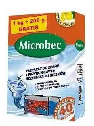 Microbec Ultra средство для выгребных ям и септиков с ароматом лимона 1.2 Запорожье