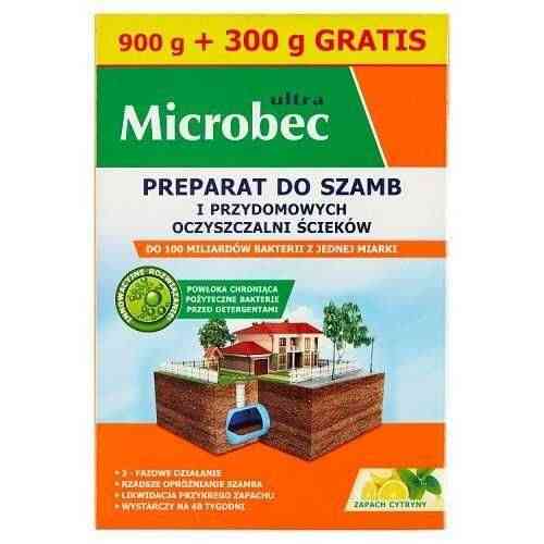 Microbec Ultra средство для выгребных ям и септиков с ароматом лимона 1.2 Запорожье