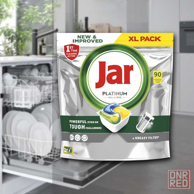 Jar Platinum plus all-in-one посудомийні капсули джар - 102 шт fairy Запорожье - изображение 3