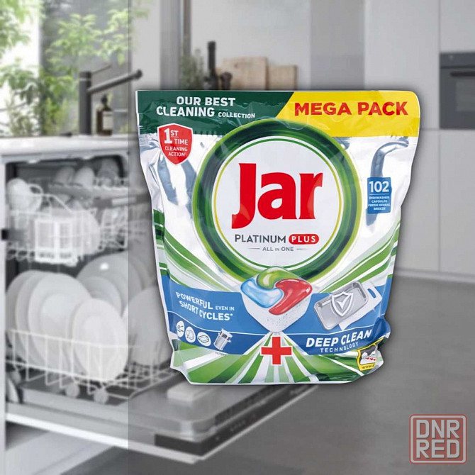 Jar Platinum plus all-in-one посудомийні капсули джар - 102 шт fairy Запорожье - изображение 1