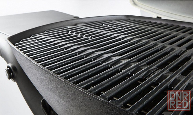 Газовый газовий гриль Weber Q 1200 чугуные решетки портативный Запорожье - изображение 4