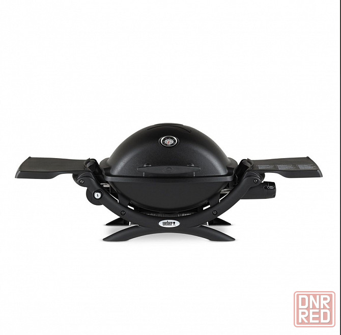 Газовый газовий гриль Weber Q 1200 чугуные решетки портативный Запорожье - изображение 1