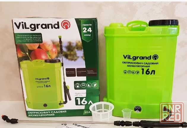 Опрыскиватель аккумуляторный Vilgrand SGA-16RP оприскувач 16 л Запорожье - изображение 1