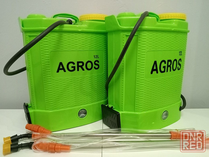 Обприскувач акумуляторний AGROS-12л. Електро оприскувач опрыскиватель Запорожье - изображение 6