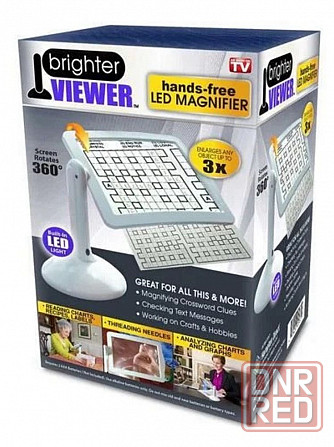 Настольная лупа с подсветкой Brighter Viewer Запорожье - изображение 6