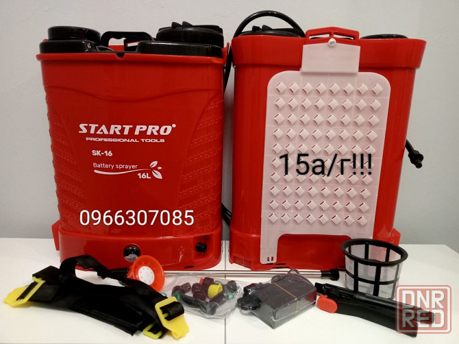Акумуляторний обприскувач Start-pro SK-16. 15А/Год. Електрооприскувач Запорожье - изображение 4