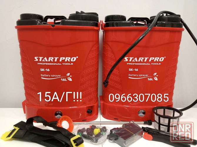 Акумуляторний обприскувач Start-pro SK-16. 15А/Год. Електрооприскувач Запорожье - изображение 1