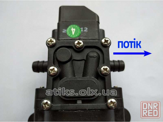 Насос мембранный для опрыскивателя KF-2203 12 В. Помпа для оприскувача Запорожье - изображение 4