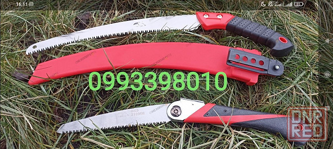 Пила садовая серповидная sk-5 сталь супер якість Запорожье - изображение 1