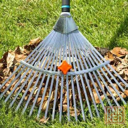 Грабли веерные с ручкой Gardena NatureLine. (17107-20). Новые. Запорожье - изображение 2
