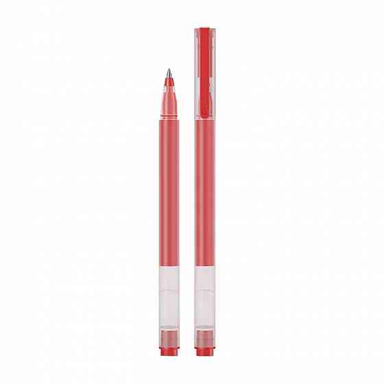 Якісна гелева ручка Xiaomi Mi Jumbo Gel Ink Pen MJZXB02WC Red 10 шт. Запорожье