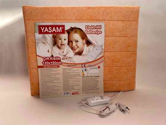 Простынь с подогревом Yasam цвет ПЕРСИК. Электропростынь, простыня Запорожье