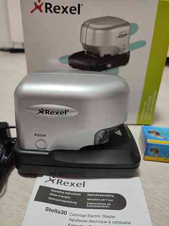 Текст: 

Степлер канцелярский электрический Rexel Stella 30 + бонус Запорожье