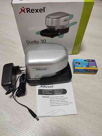 Текст: 

Степлер канцелярский электрический Rexel Stella 30 + бонус Запорожье