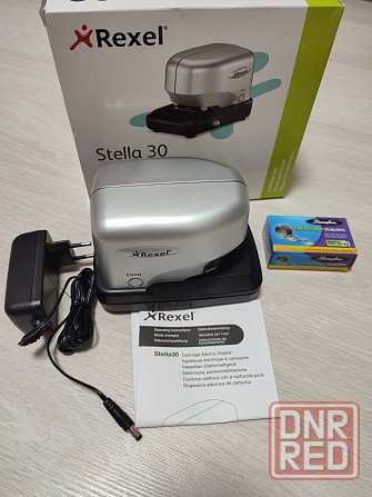 Текст: 

Степлер канцелярский электрический Rexel Stella 30 + бонус Запорожье - изображение 1