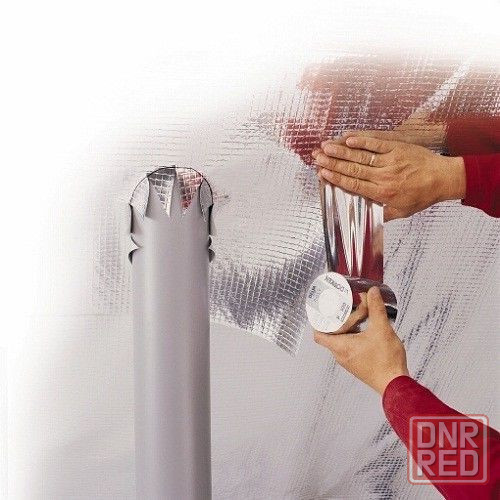Алюминиевый скотч DELTA-POLY-BAND P 100 (100мм × 100м) Запорожье - изображение 3