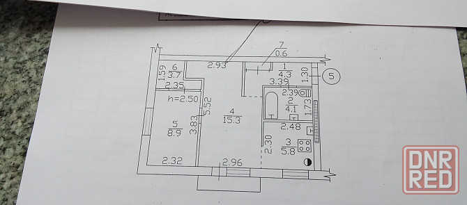 Продам 2 ком.Буденновский район. Улица Багратиона. Донецк - изображение 8