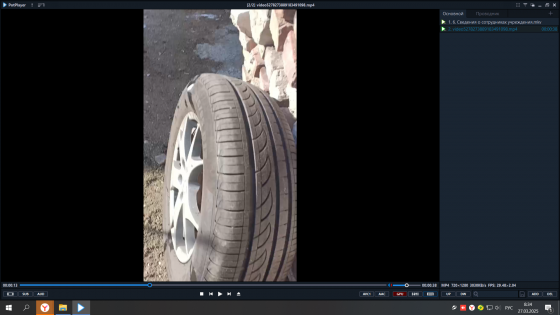 Продам комплект шин с дисками на MITSUBISHI Донецк