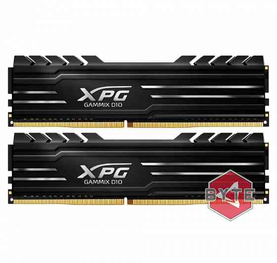 Оперативная память adata xpg gammix d10 16gb (8gbx2) ddr4 3600mhz dimm 288-pin ax4u36008g18i-db10 по Макеевка
